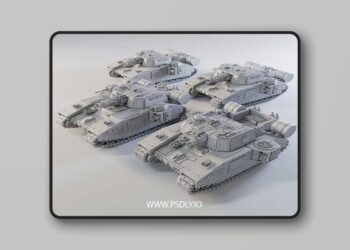 Super Heavy Tank Variants – 3D Print Model