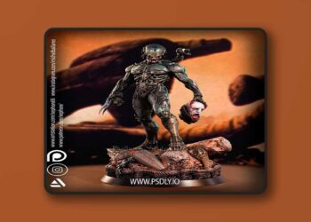 The Ancestral Engineer Hunter – 3D Print Model STL