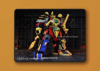 ToyMakr3D – Lightning Samurai V2 – 3D Print Model