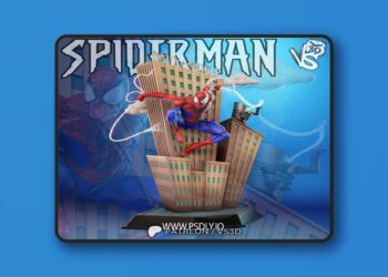 VS3D – TAS Spider Man – 3D Print Model STL