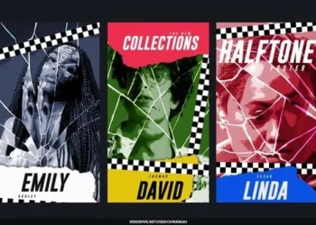 Videohive Broken Glass Poster Stories 61226055