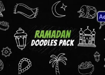 Videohive Ramadan Doodles Pack 61548472