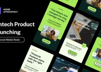 Videohive Reels Fintech Product Launching 6154479