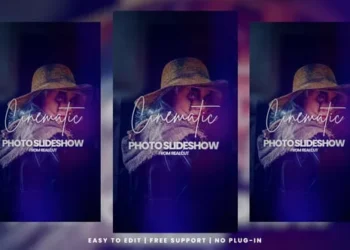 Videohive Vertical Cinematic Slideshow 61581426
