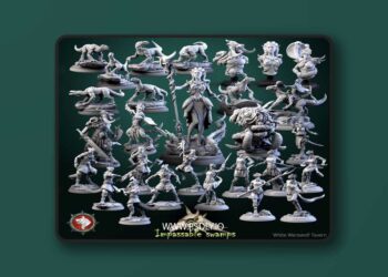 White Werewolf Tavern – May 2023 – Impasamble Swamps – 3D Print Model