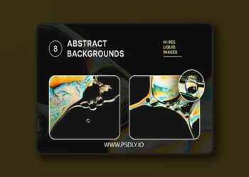 YouWorkforThem Abstract Liquid Backgrounds Graphics