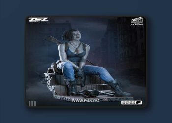 ZEZ Studio – Jill Valentine – 3D Print Model STL
