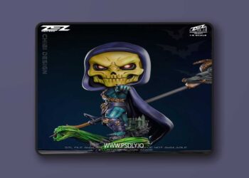 ZEZ Studio – Skeletor Chibi – 3D Print Model STL