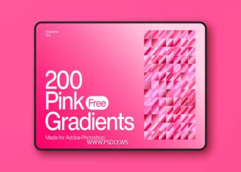 200 Pink Photoshop Gradients 4 200 Pink Photoshop Gradients