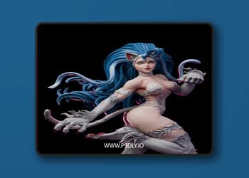 Abe3D – Felicia NSFW Version – 3D Print Model STL