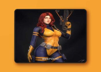 Abe3D – Scarlett NSFW Version – 3D Print Model STL