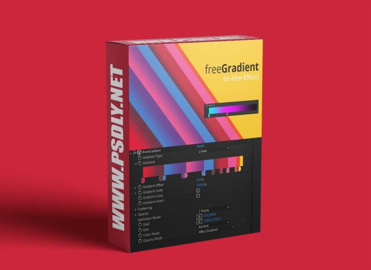 Aescripts - freeGradient v1.1.2 1 Aescripts freeGradient v1.1.2