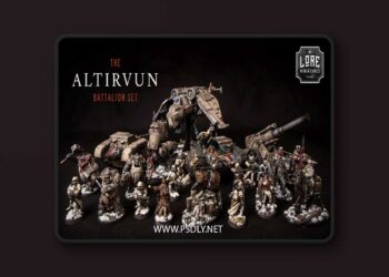 Altivrun Core and Battalion Set – 3D Print Model 7 Altivrun Core and Battalion Set – 3D Print Model