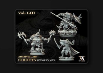 Archvillain Games – Archvillain Society Vol. LIII – 3D Print Model 4 Archvillain Games – Archvillain Society Vol. LIII – 3D Print Model