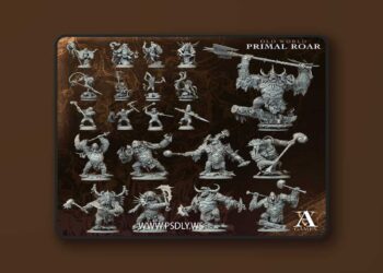 Archvillain Games – November 2025 – Old World – Primal Roar – Bundle – 3D Print Model 6 Archvillain Games – November 2025 – Old World – Primal Roar – Bundle – 3D Print Model