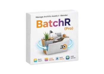 BatchR Pro v1.1 for Blender 5 BatchR Pro v1.1