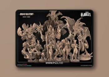 Bite the Bullet – October 2025 – Realm of Bulletcraft – 3D Print Model