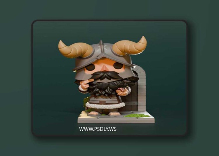 Chibi Land Figures – Senshi – Dungeon Meshi – Funko – 3D Print Model STL 1 Chibi Land Figures – Senshi – Dungeon Meshi – Funko – 3D Print Model STL