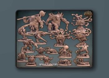 Daybreak Miniatures – Creature Pack 01 – 3D Print Model