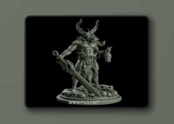 Demonic Slayer 3D print Model
