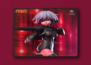 Double Vertex – Alma – EX ARM Bust – 3D Print Model STL