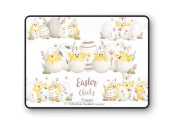 Easter Chicks Clipart 7 Easter Chicks Clipart