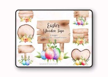 Easter Wooden Sign Clipart 6 Easter Wooden Sign Clipart