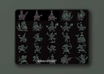 Fabelzels Models Pack – 3D Print Model