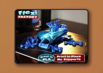 Flexi print in place frog prince and princess – 3D Print Model 7 Flexi print in place frog prince and princess – 3D Print Model