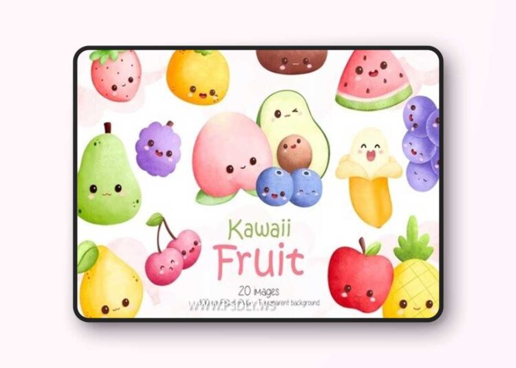 Fruit Character Clipart 1 Fruit Character Clipart