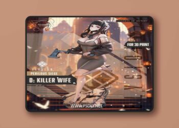 Hybris Studios – D Killer Wife – 3D Print Model STL