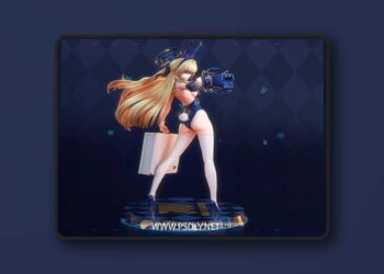 Kuru Figure – Blue Archive – Asuma Toki – 3D Print Model STL