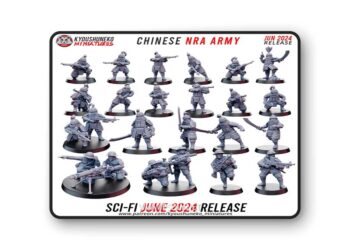 Kyoushuneko Miniatures – June 2024 Sci Fi Release – Chinese NRA Army WW2 – 3D Print Model