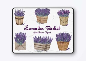 Lavender Basket