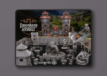 Loot Studios – Dawnkeep Assault November 2025 – 3D Print Model STL 4 Loot Studios – Dawnkeep Assault November 2025 – 3D Print Model STL