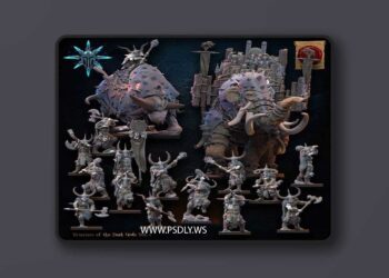 Lost Kingdom Miniatures – Warriors of the Dark Gods Vol. 4 – 3D Print Model 6 Lost Kingdom Miniatures – Warriors of the Dark Gods Vol. 4 – 3D Print Model