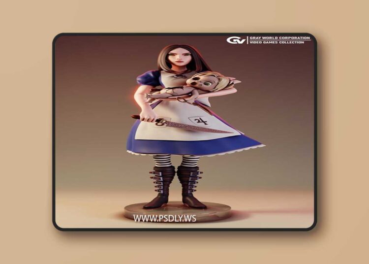 McGee’s Alice – 3D Print Model STL 1 McGees Alice – 3D Print Model STL