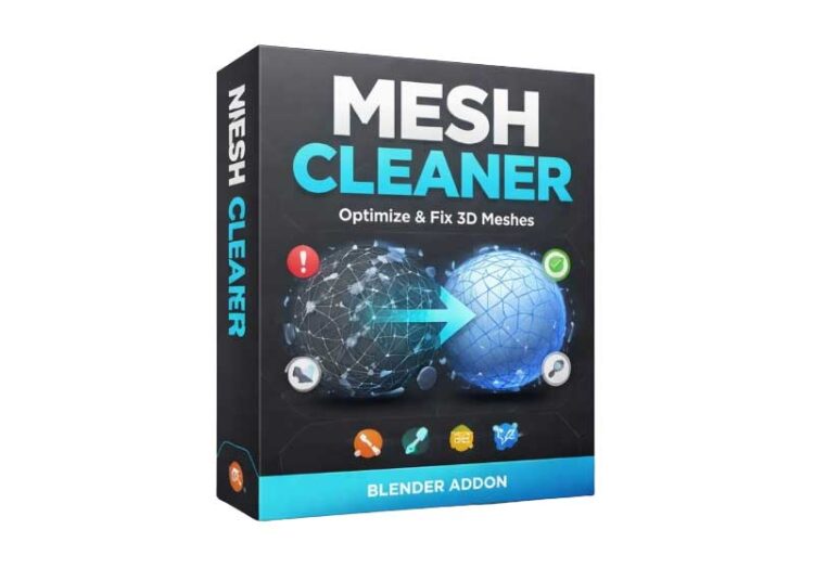 Mesh Cleaner Pro v0.1.3 for Blender 1 Mesh Cleaner Pro v0.1.3 for Blender