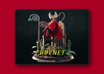 Officer Rhu – Silk Song Hornet – 3D Print Model STL