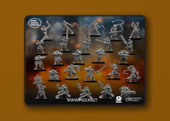 One Page Rules – Blessed Sisters Bundles Set – 3D Print Model 7 One Page Rules – Blessed Sisters Bundles Set – 3D Print Model