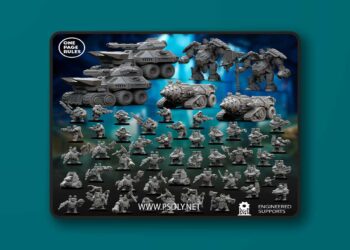 One Page Rules – Dwarf Guilds – Army Bundle 3 – 3D Print Model