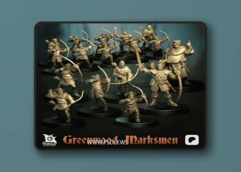 Punga Miniatures – Greenwood Marksmen – 3D Print Model
