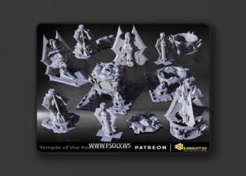 Sawant3D – Temple of the Keepers of Time – 3D Print Model