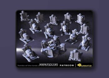 Sawant3D – Tomb of the Lords of the Underworld – 3D Print Model