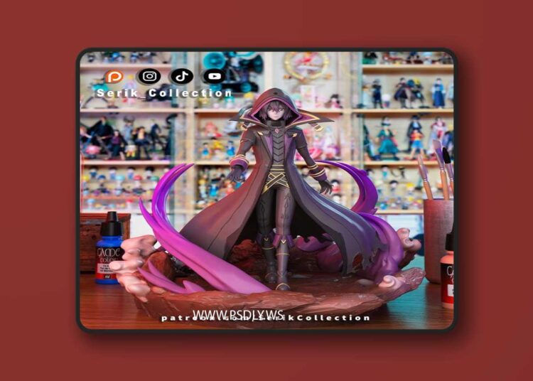 Serik Collection – Cid Kagenou The Eminence in Shadow – 3D Print Model STL 1 Serik Collection – Cid Kagenou The Eminence in Shadow – 3D Print Model STL