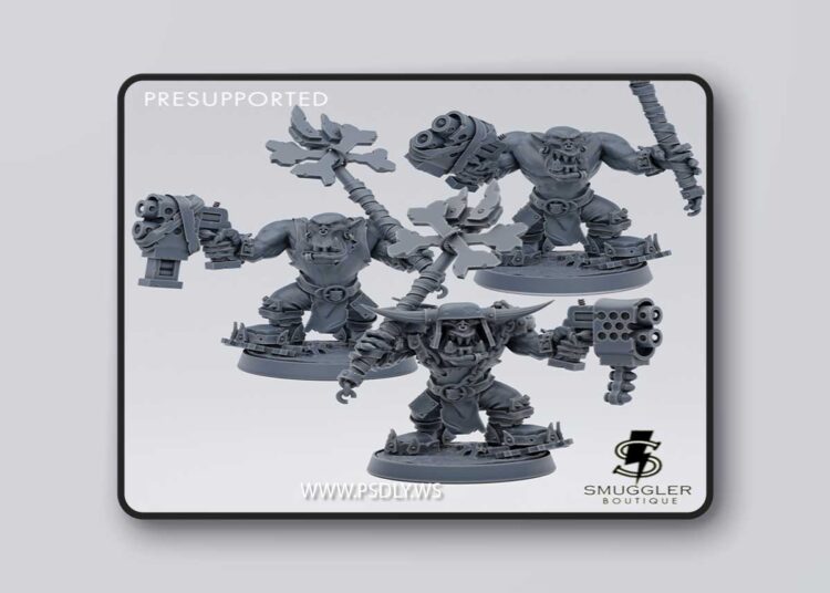 Smuggler Boutique – Boss Grogsnark – 3D Print Model 1 Smuggler Boutique – Boss Grogsnark – 3D Print Model