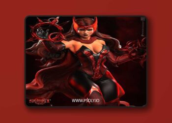 Soarez 3d – Scarlet Witch – 3D Print Model STL
