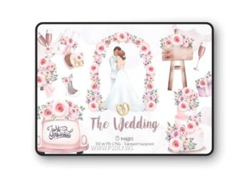 The Wedding Clipart