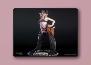 Torrida Minis – Nancy Callahan – 3D Print Model STL