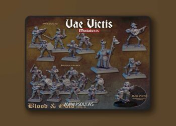 Vae Victis Miniatures – September 2025 – Blood and Gold Vol 06 – 3D Print Model